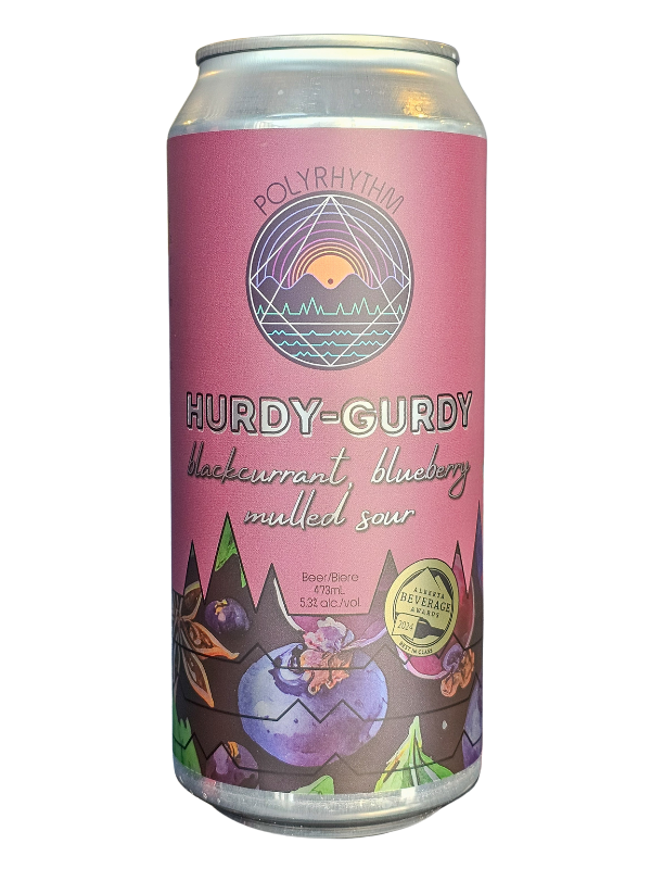 HURDY-GURDY BLACKCURRANT MULLED SOURCLS