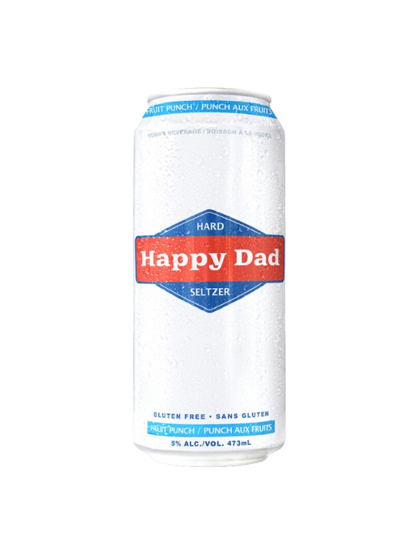 HAPPY DAD HARD SELTZER FRUIT PUNCH