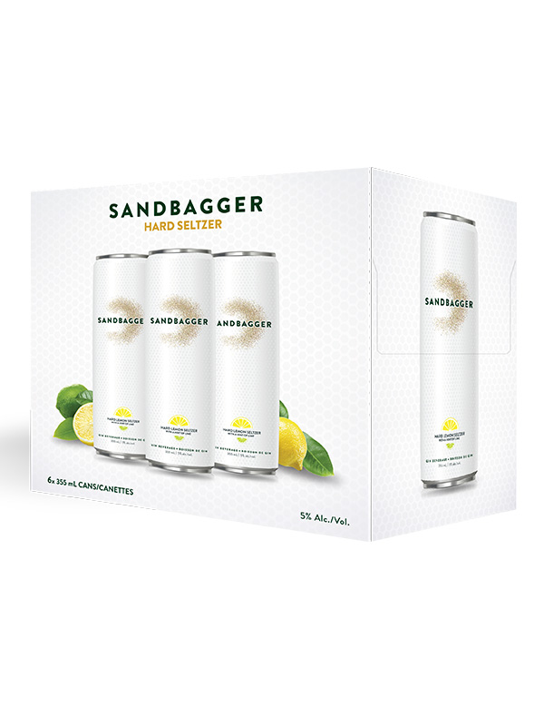 SANDBAGGER LEMON - LIME 6 PACK CARTON