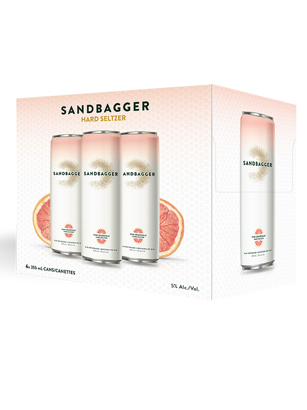 SANDBAGGER PINK GRAPEFRUIT 6 PACK CARTON