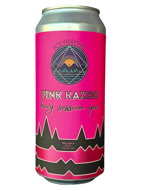 POLYRHYTHM PINK KAZOO HAZY SESSION IPA