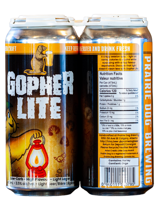 GOPHER LITE 6@4X473ML CAN (CL)