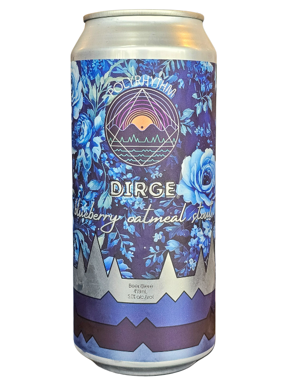 POLYRHYTHM DIRGE BLUEBERRY OATMEAL STOUT