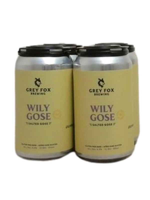 GREY FOX BREWERY WILY GLUTEN FREE GOSE
