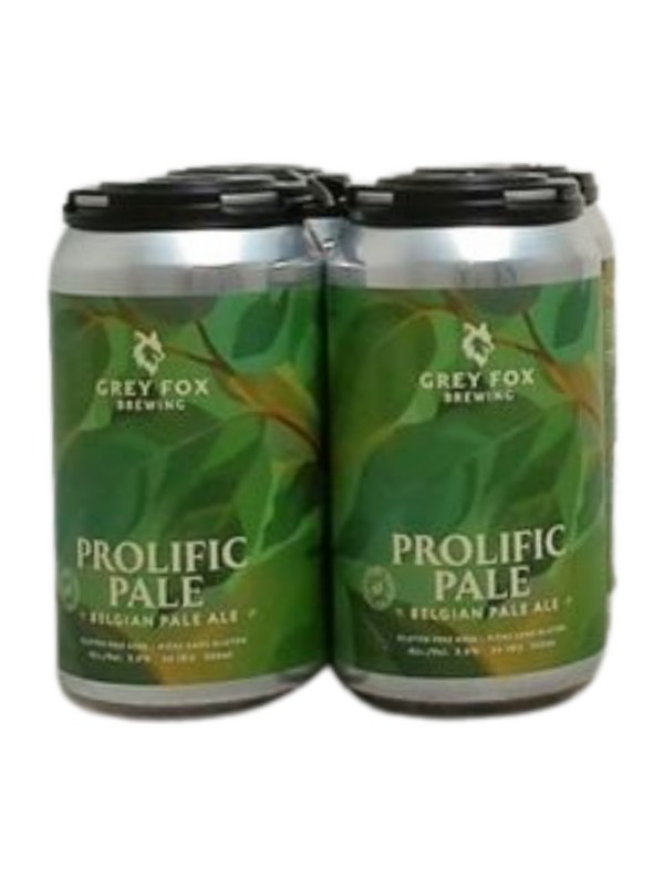 GREY FOX BREWERY GLUTEN FREE PALE ALE