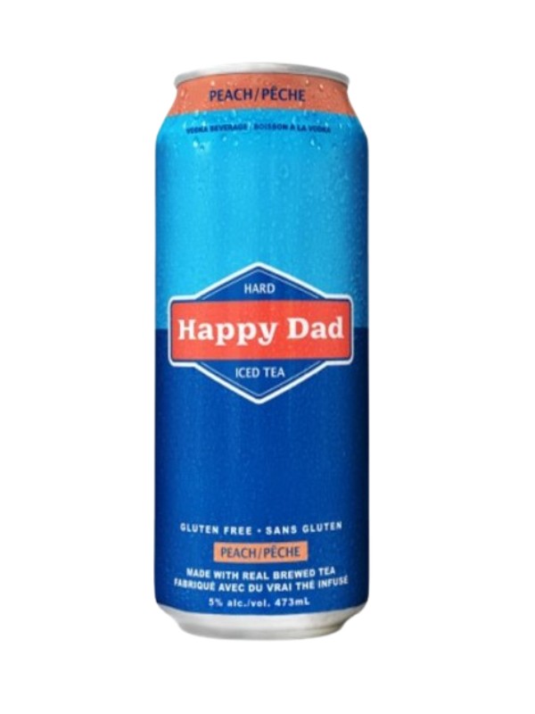 HAPPY DAD HARD ICED TEA PEACH