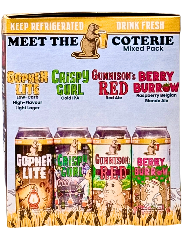 COTERIE MIXED 4-PACK 6@4X473ML CAN (CL)