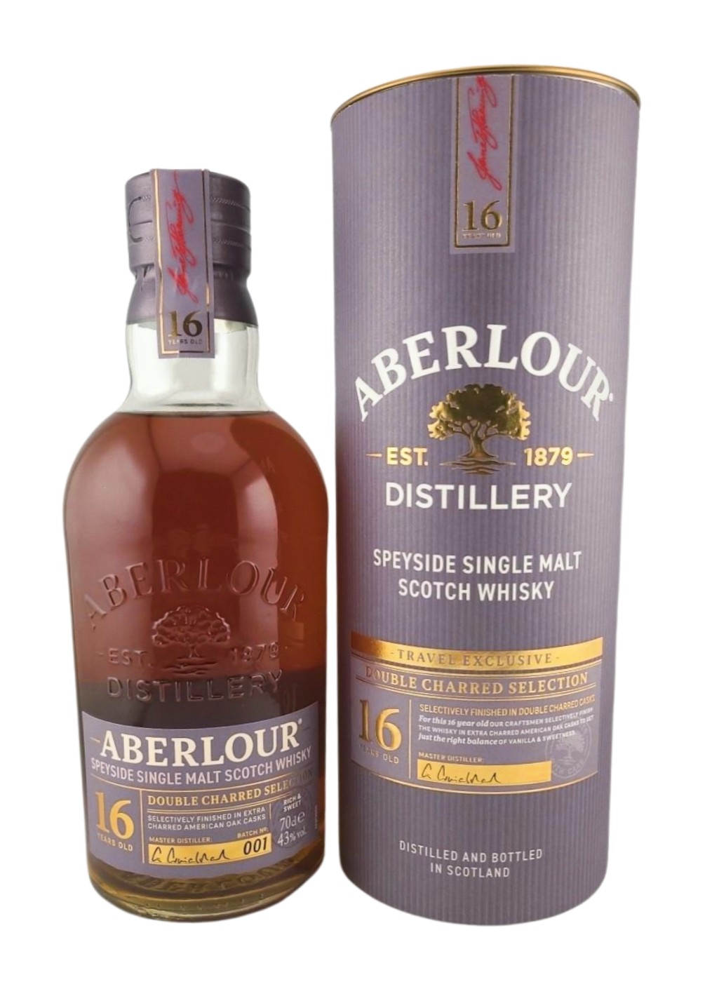 ABERLOUR 16 YO DOUBLE CHARRED SELECTION