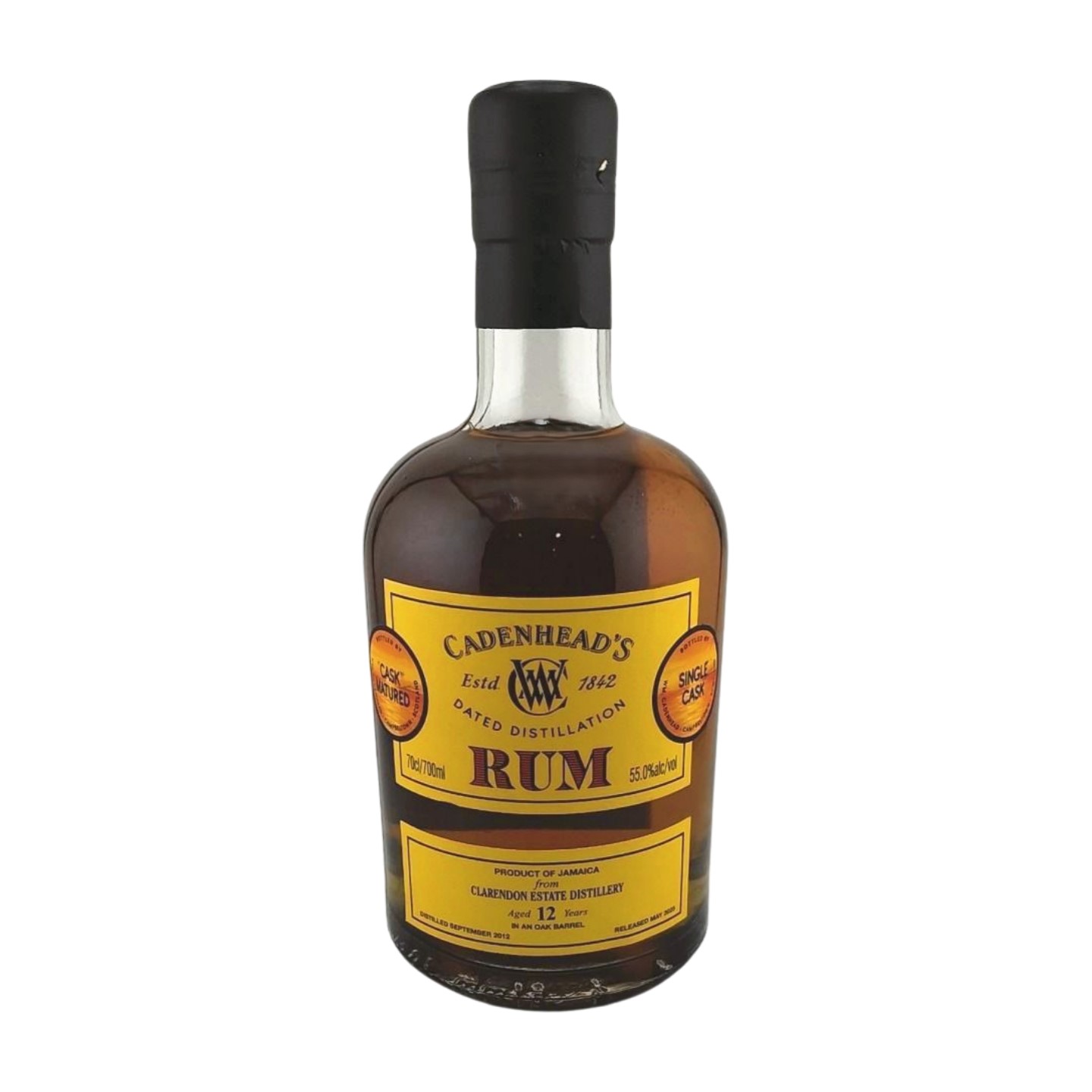 CADENHEAD CLARENDON ESTATE RUM 12 YO