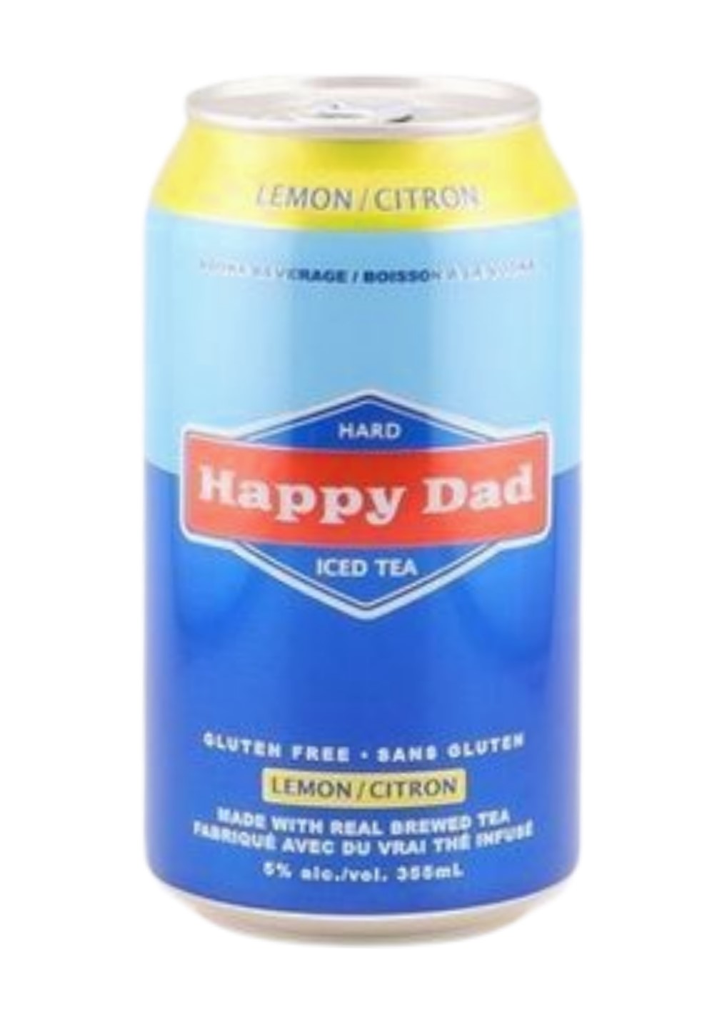 HAPPY DAD HARD ICED TEA LEMON 24 PACK