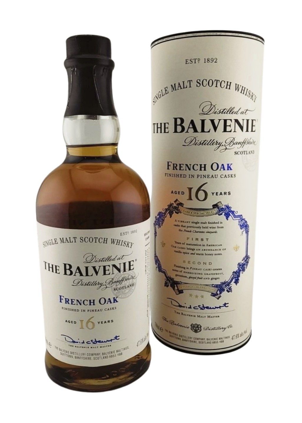 BALVENIE 16YO FRENCH OAK PINEAU (47.60%)