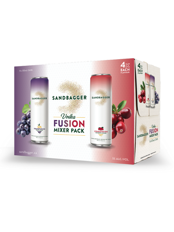 SANDBAGGER VODKA FUSION 8 PACK