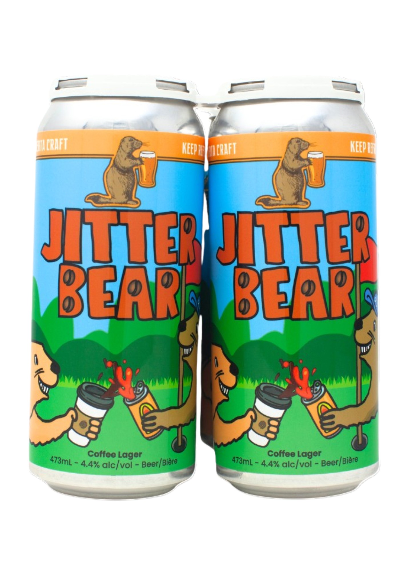 JITTER BEAR 6@4X473ML CAN (CL)