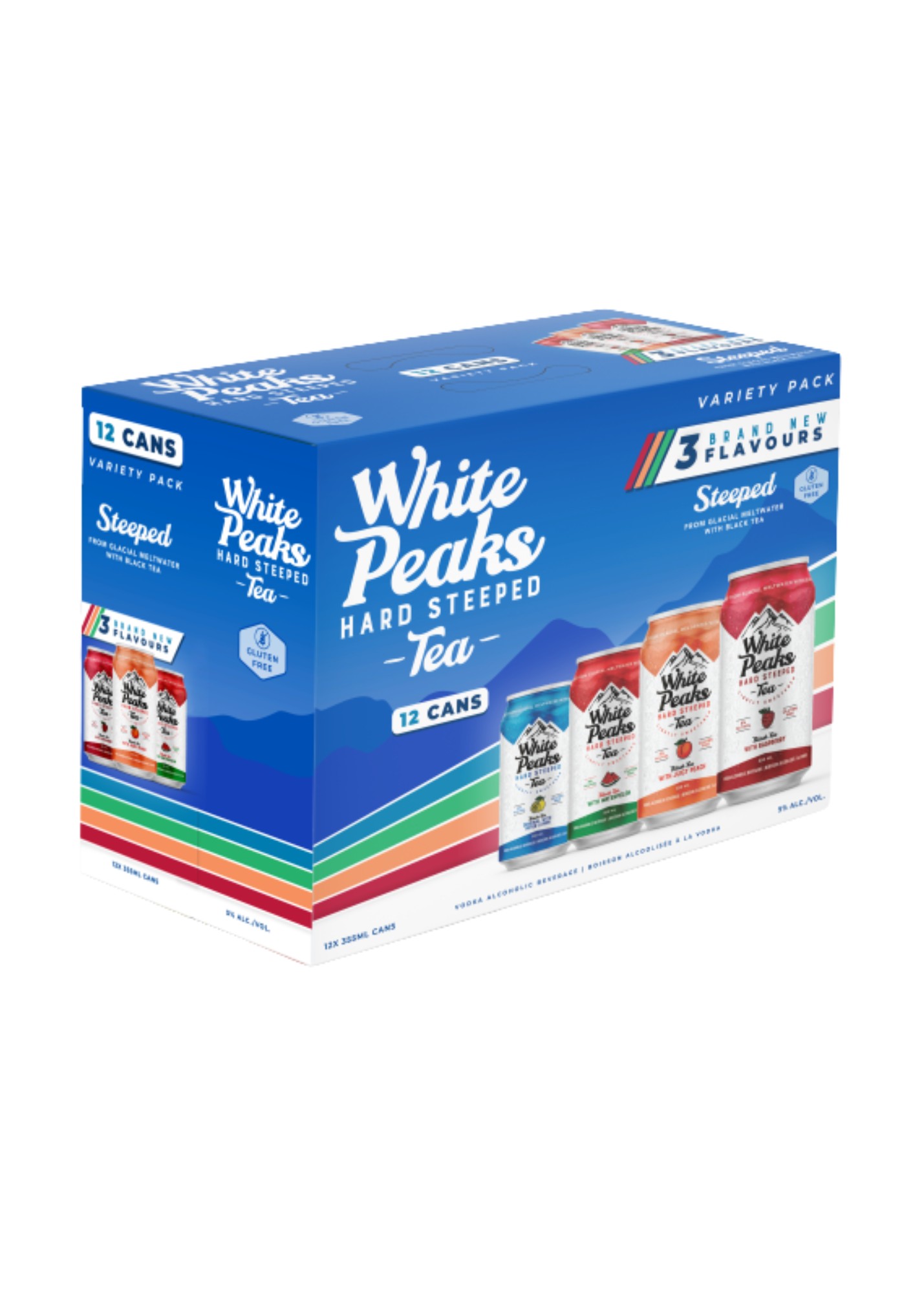 WHITE PEAKS VARIETY PACK 12PK CLS