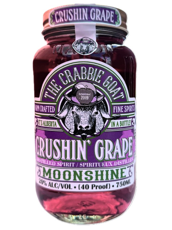 CRABBIE CRUSHIN' GRAPE MOONSHINE CLS