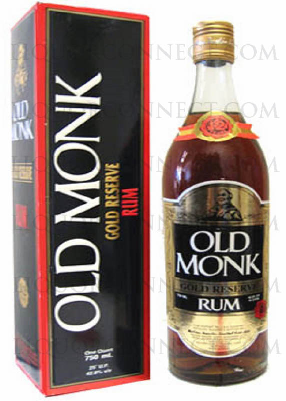 OLD MONK GOLD RESERVE - 12 YEAR OLD RUM