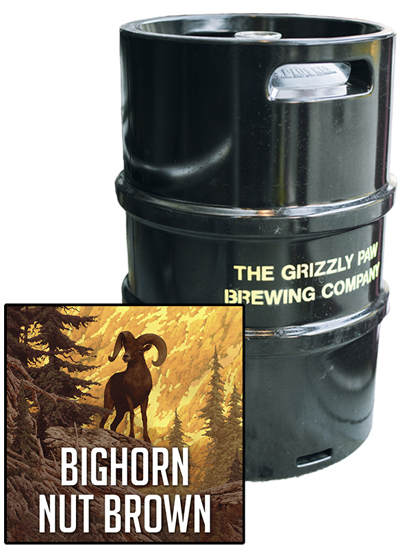 GRIZZLY PAW BIGHORN NUT BROWN 50L CLS