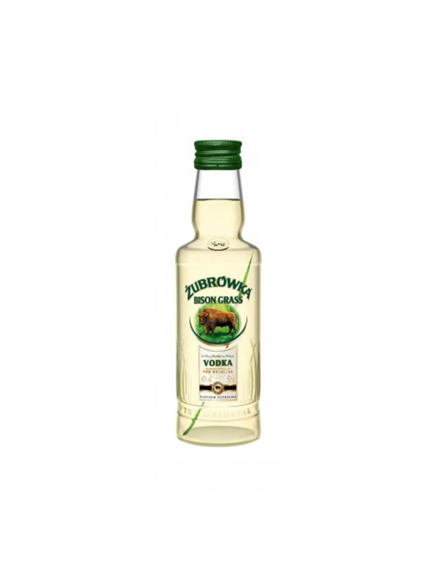 ZUBROWKA BISON GRASS VODKA 50ML