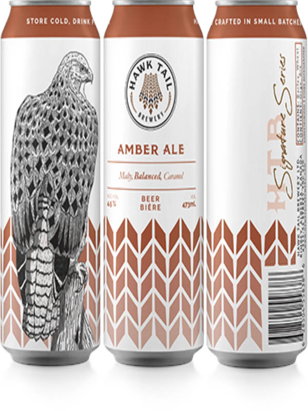 HAWK TAIL BREWERY AMBER ALE CLS