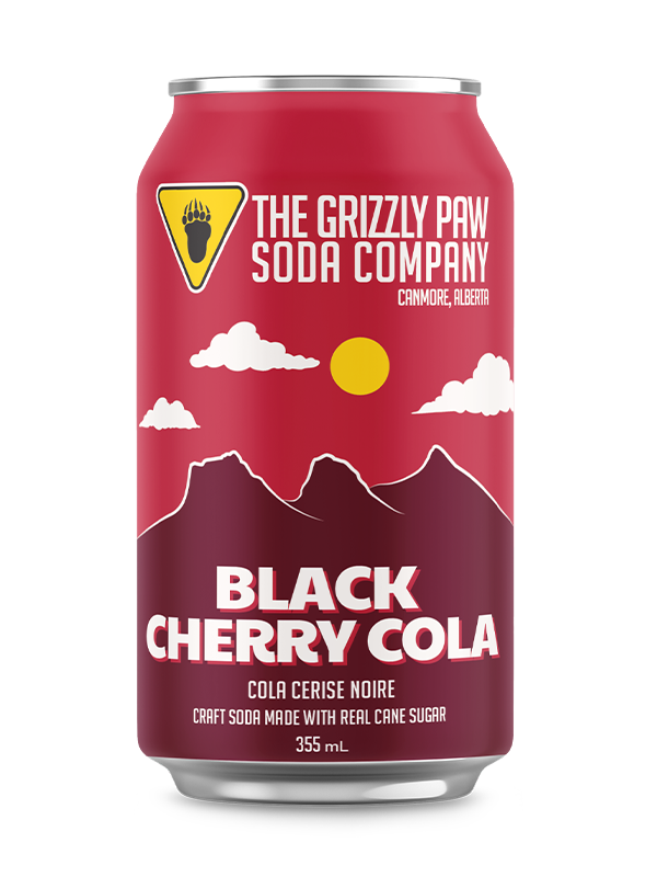 GRIZZLY PAW BLACK CHERRY COLA (24 X 355)