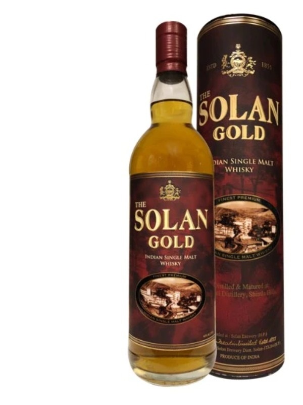 SOLAN GOLD INDIAN SINGLE MALT WHISKY