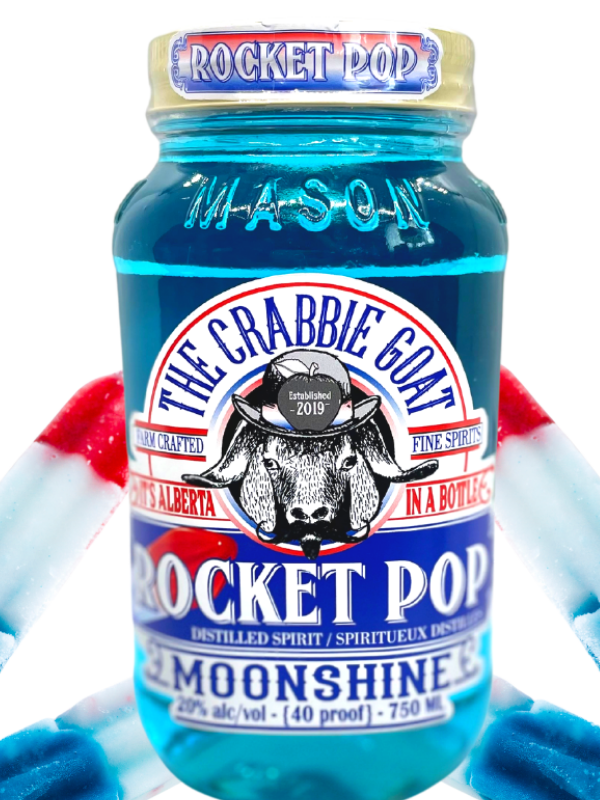 CRABBIE GOAT ROCKET POP MOONSHINE