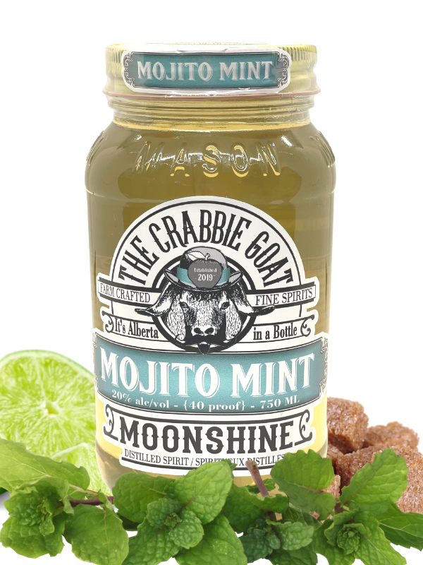 CRABBIE GOAT MOJITO MINT MOONSHINE