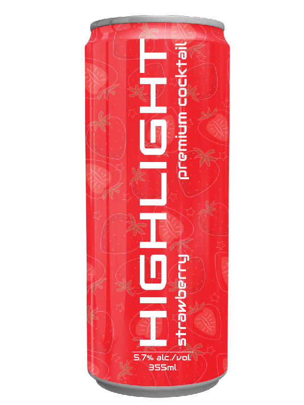 HIGHLIGHT STRAWBERRY COCKTAIL 355CONNECT