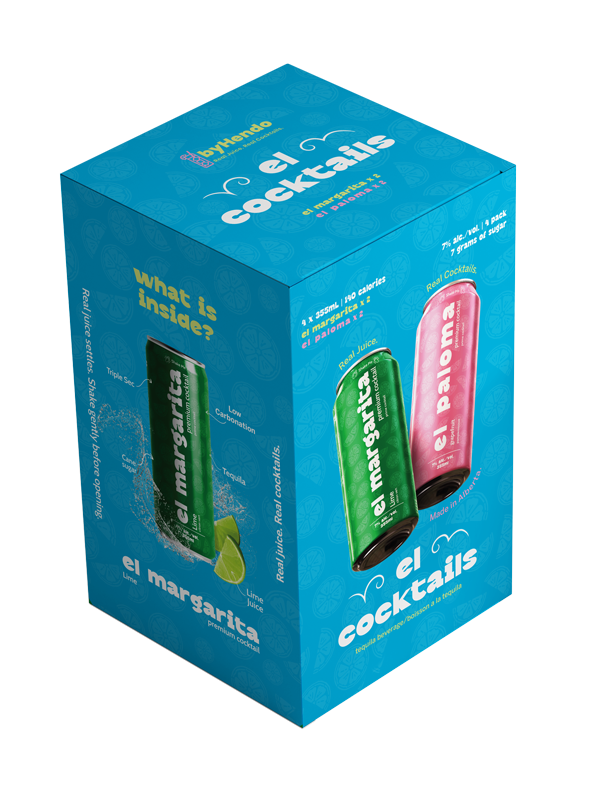 EL COCKTAIL MIX 4 PACK CLS